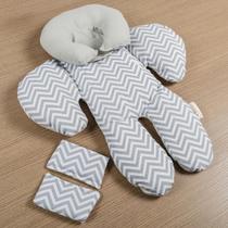 Almofada Para Bebê Conforto Menino e Menina 100% Algodão (Várias Cores)