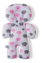 Almofada Para Bebê Conforto Universal MENINA - NUVENS ROSA JOLI Almofada Para Bebê Conforto Universal MENINA - NUVENS ROSA JOLI