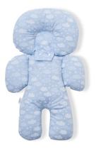 Almofada Para Bebê Conforto Universal MENINO - Nuvens Azul Almofada Para Bebê Conforto Universal MENINO - Nuvens Azul