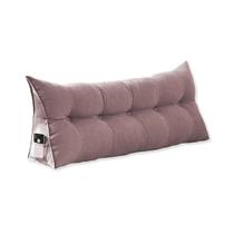 Almofada Para Cabeceira Apoio Mel Casal 140 cm Suede Rose - DL Decor