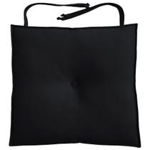 Almofada Para Cadeira 40x40cm Moond - Preto Almofada Para Cadeira 40x40cm Moond - Preto