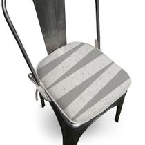 Almofada Para Cadeira Ardon 40x40cm Cinza - FASTLAR