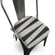 Almofada Para Cadeira Ardon 40x40cm Preto - FASTLAR