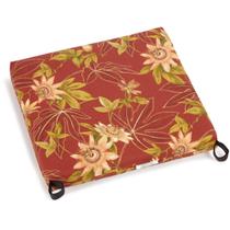Almofada para cadeira de exterior Blazing Needles 51x48x9 cm Ruby
