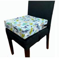 Almofada Para Cadeira Elevação Dinossauro Kippy Baby Almofada Para Cadeira Elevação Dinossauro Kippy Baby