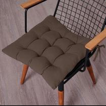 Almofada Para Cadeira Futton Ox 40x40cm - Marrom