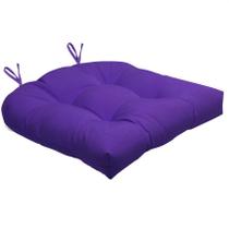 Almofada Para Cadeira Futton Solid 40x40cm - Lilás escuro Almofada Para Cadeira Futton Solid 40x40cm - Lilás escuro
