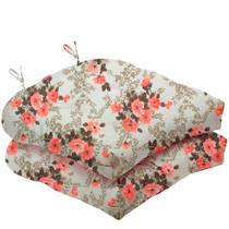 Almofada Para Cadeira Futton Solid Estampado 40x40cm - Rosa 2PÇS