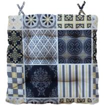 Almofada Para Cadeira Futton Wendy 40x40cm Retalhos