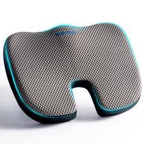Almofada para Cadeira Mureon Grande em Espuma de Memória Ergonômica Cinza Almofada para Cadeira Mureon Grande em Espuma de Memória Ergonômica Cinza