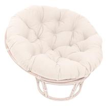 Almofada para Cadeira Papasan Blazing Needles 132x132x15 cm Natural Almofada para Cadeira Papasan Blazing Needles 132x132x15 cm Natural