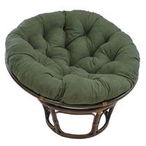 Almofada para Cadeira Papasan Blazing Needles 132x132x15cm Verde Caçador Almofada para Cadeira Papasan Blazing Needles 132x132x15cm Verde Caçador