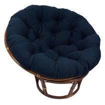 Almofada para Cadeira Papasan Blazing Needles Azul Marinho 122x15cm Almofada para Cadeira Papasan Blazing Needles Azul Marinho 122x15cm