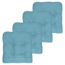 Almofada para Cadeira Sweet Home Collection - Espuma com Memória de Formato Teal