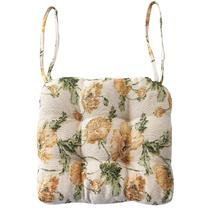 Almofada para cadeira vctops com estampa floral 40x40 cm, macia Almofada para cadeira vctops com estampa floral 40x40 cm, macia