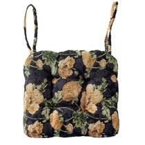 Almofada para cadeira vctops com estampa floral 41 x 41 cm, macia e antiderrapante Almofada para cadeira vctops com estampa floral 41 x 41 cm, macia e antiderrapante