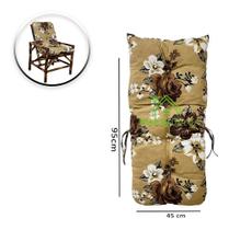 Almofada Para Cadeiras De Bambu/junco/banco 1 Unidade