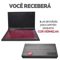Almofada Para Carimbo Grande Pequena + Tinta Refil Carimbeira - Escolha Seu Kit