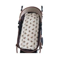 Almofada Para Carrinho De Bebê, Macia E Confortável, Com Estampa De Urso Em Algodão, Acessório Para Almofada Para Carrinho De Bebê, Macia E Confortável, Com Estampa De Urso Em Algodão, Acessório Para