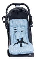 Almofada Para Carrinho de Bebê Universal - ESTRELA AZUL