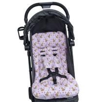 Almofada Para Carrinho de Bebê Universal - Ursinho Rosa Almofada Para Carrinho de Bebê Universal - Ursinho Rosa