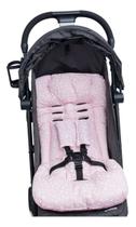 Almofada para carrinho - estrela rosa
