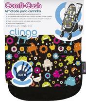 Almofada Para Carrinho Mini Memory Foam Robots - Clingo