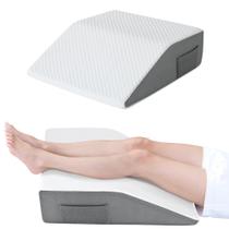 Almofada para elevação de pernas Cozymaker, gel refrescante de 15 cm, espuma viscoelástica