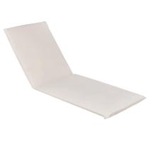 Almofada Para Espreguiçadeira Colchonete Branco 123Organizei Almofada Para Espreguiçadeira Colchonete Branco 123Organizei