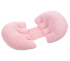 Almofada Para Gestante com Tecido Fofinho Ajustável Aveludado - Travesseiro Grávida - Várias Cores - LUCK BABY
