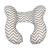 Almofada Para Pescoço Com Apoio Cabeça Bebe Cadeirinha Chevron