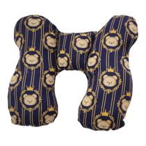 Almofada Para Pescoço Com Apoio de Cabeça para Bebe Cadeirinha e Bebê Conforto Passeio Urso Coroa Almofada Para Pescoço Com Apoio de Cabeça para Bebe Cadeirinha e Bebê Conforto Passeio Urso Coroa