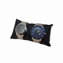 Almofada para Pulseiras e Relógios Preta 15 cm - J&F