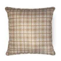 Almofada Pascoa Rustico Xadrez Bege 399152 43X43Cm Belchior