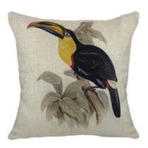 Almofada Passaro Tucano 420-01 52x52cm Decortextil