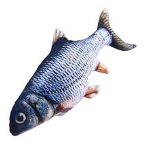 Almofada Peixes Realista Macio Decoração Presente Travesseiro Engraçado Macio 38cm a 120cm