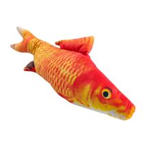 Almofada Peixes Realista Macio Decoração Presente Travesseiro Engraçado Macio 38cm a 120cm