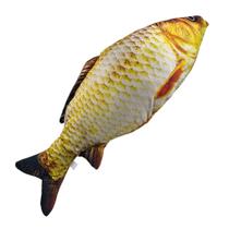 Almofada Peixes Realista Macio Decoração Presente Travesseiro Engraçado Macio 38cm a 120cm