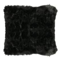 Almofada Pelo Sintético Preto 60x60cm 081-04 Decortextil