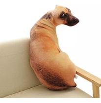 Almofada Pelucia Cachorro Caramelo 50 Cm Meme Pegadinha Dog