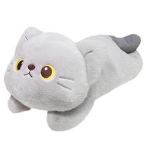Almofada Pelúcia Gato Deitado 50 Cm Macia Travesseiro Para Dormir Infantil Bebê Almofada Pelúcia Gato Deitado 50 Cm Macia Travesseiro Para Dormir Infantil Bebê