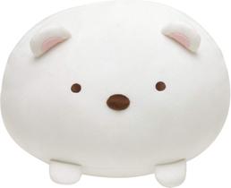 Almofada Pelúcia Mochi Sumikkogurashi San-X Shirokuma - Super Macia