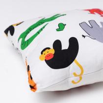 Almofada Pequena Quadrada - Afrika Colorida Almofada Pequena Quadrada - Afrika Colorida