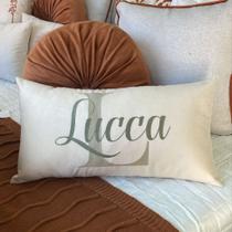 Almofada Personalizada com Seu Nome Bordado Sua Cama Mais Linda Almofada Personalizada com Seu Nome Bordado Sua Cama Mais Linda
