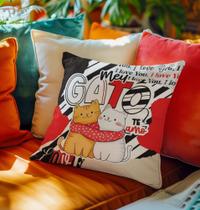 Almofada Personalizada Presente Namoro Meu Gato