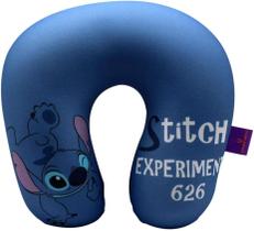 Almofada Pescoço de Micropérolas Stitch Disney -ZonaCriativa