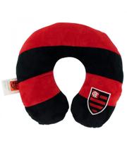 Almofada Pescoço Flamengo Pescoceira Mengão 28x29cm Oficial Almofada Pescoço Flamengo Pescoceira Mengão 28x29cm Oficial