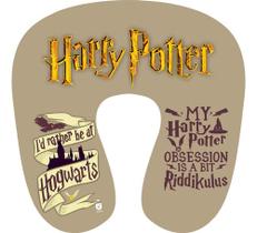 Almofada Pescoço Harry Potter Viagem Conforto Geek