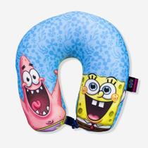 Almofada pescoco microperolas bob esponja - zona criativa