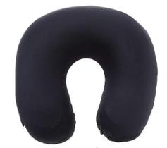Almofada pescoco microperolas liso preto10062157 Almofada pescoco microperolas liso preto10062157